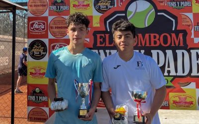 Alumno gana torneo de tenis